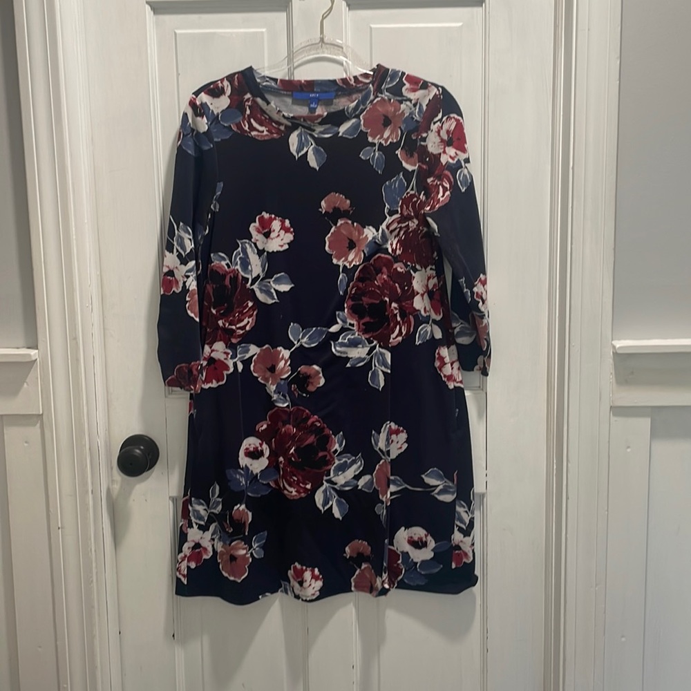 apt 9 3/4 sleeve floral dress